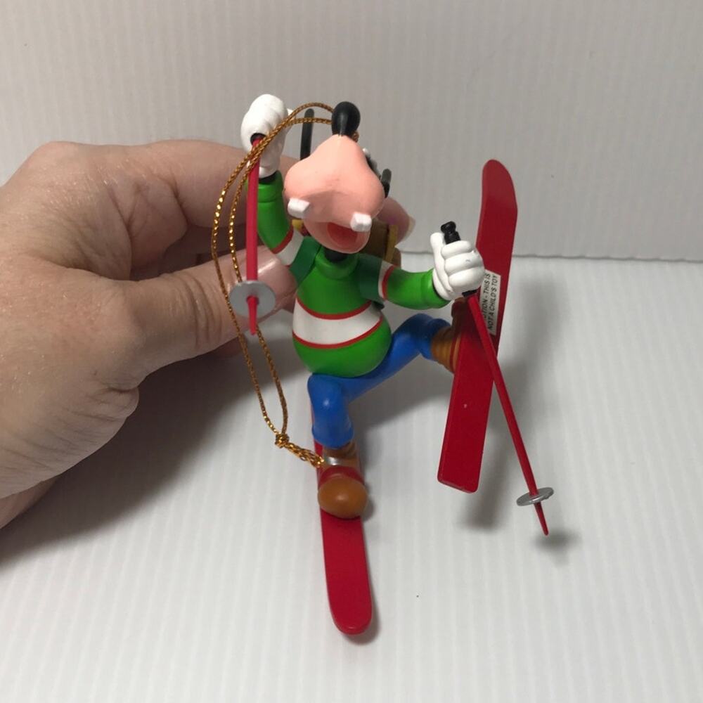Disney Christmas Ornament Goofy Skiing